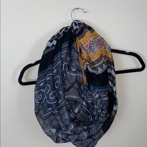 Patterned Infinity Scarf